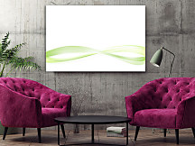 Obraz Zelená vlnovka